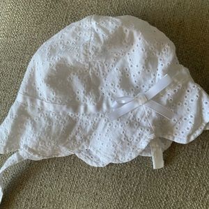 White hat for baby